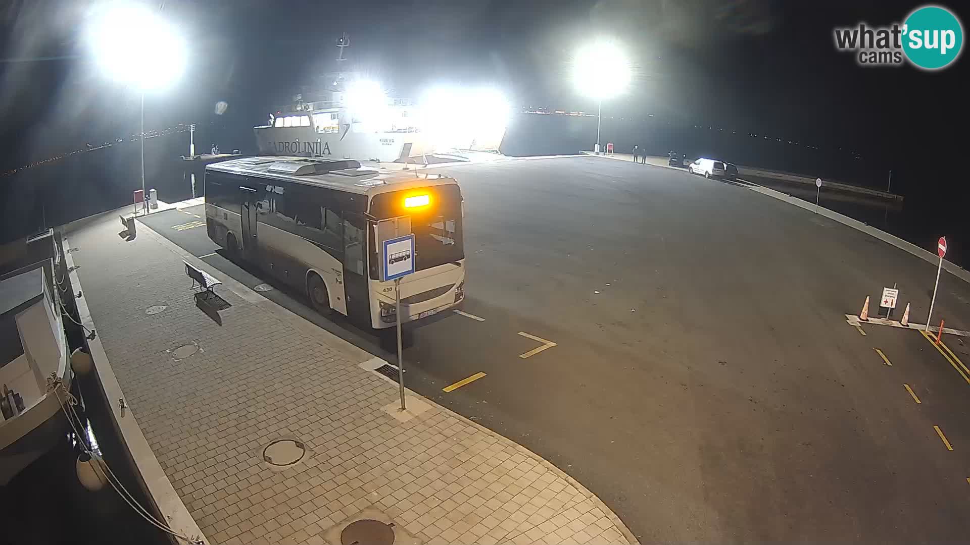 Tkon Live cam – ferry – Dalmatia – Croatia