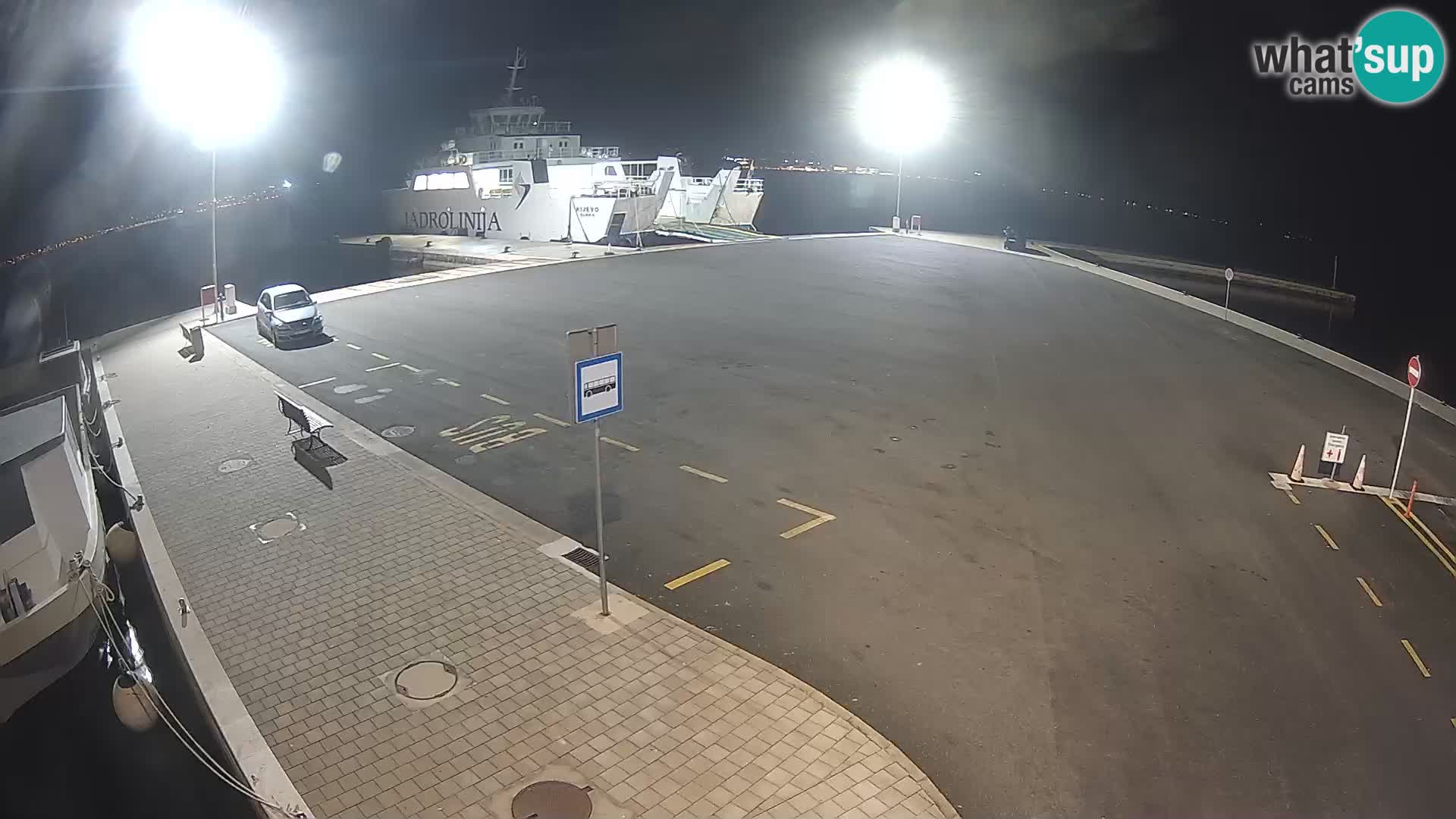 Tkon Live cam – ferry – Dalmatia – Croatia