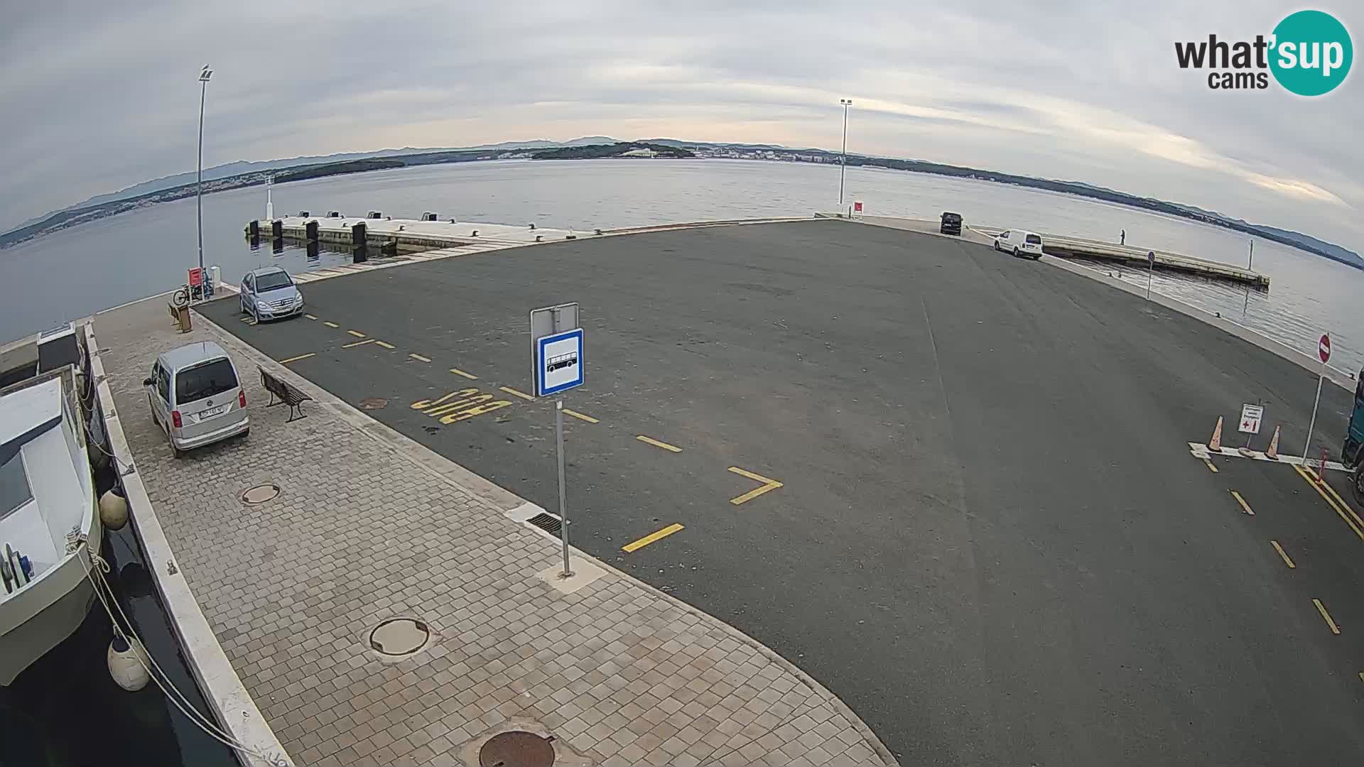 Tkon Live cam – ferry – Dalmatia – Croatia