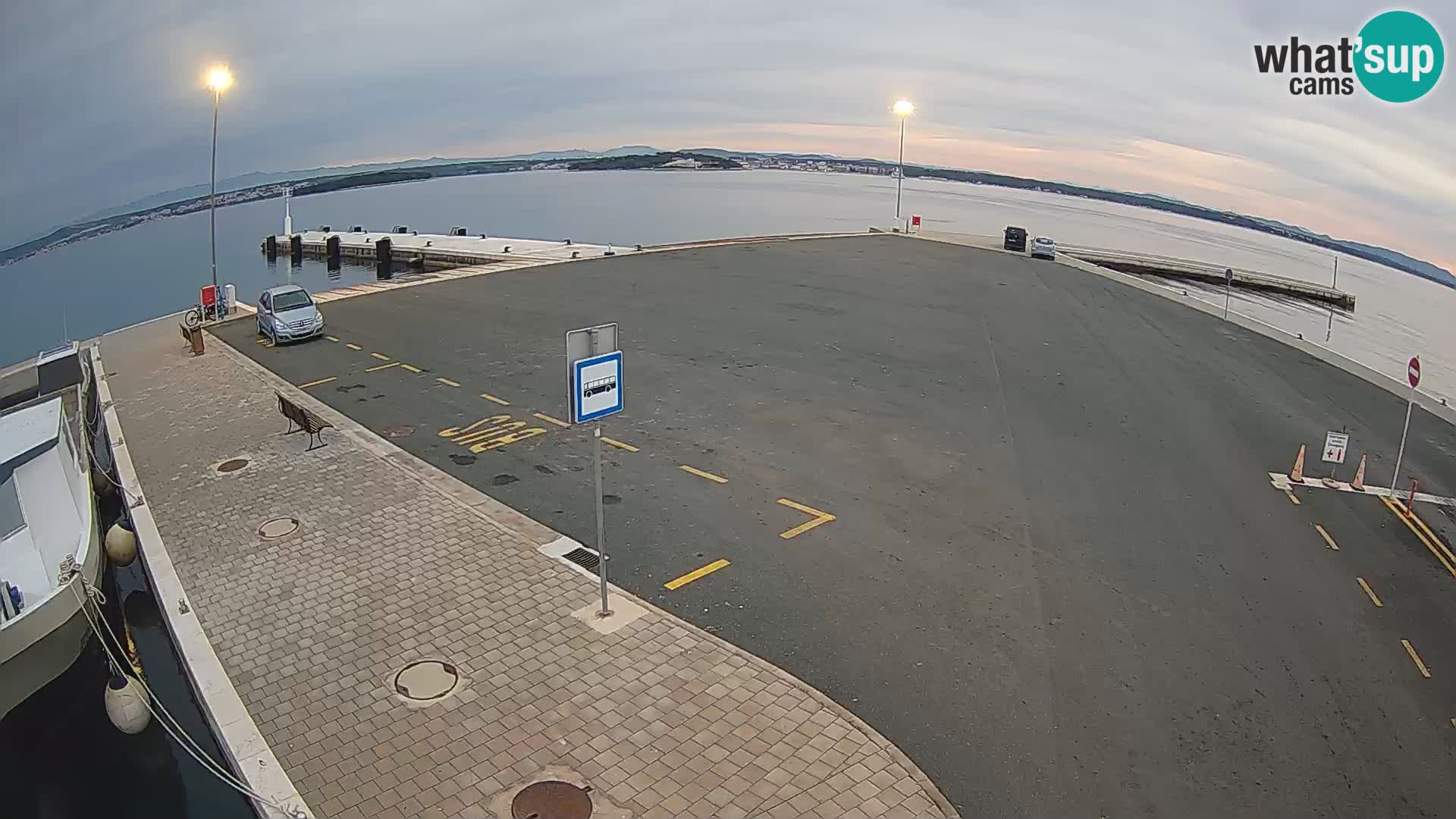 Tkon Live cam – ferry – Dalmatia – Croatia