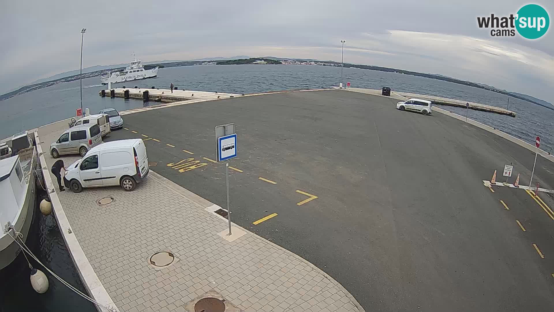 Tkon Live cam – ferry – Dalmatia – Croatia