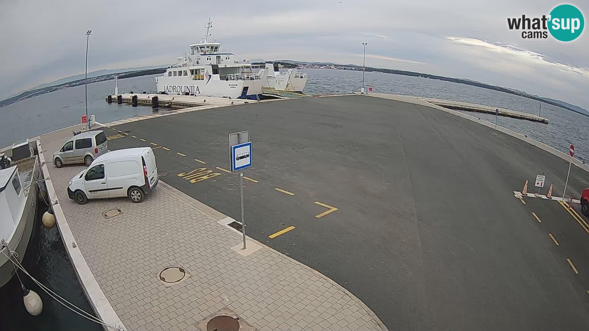 Tkon Live cam – ferry – Dalmatia – Croatia