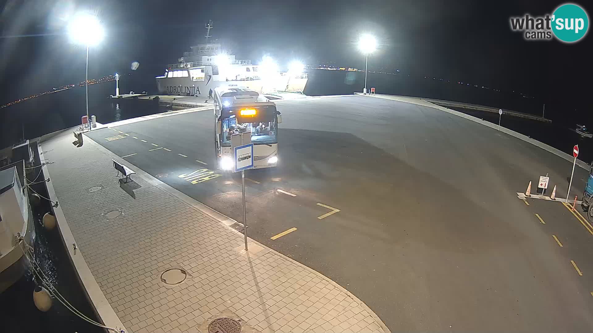 Tkon Live cam – ferry – Dalmatia – Croatia