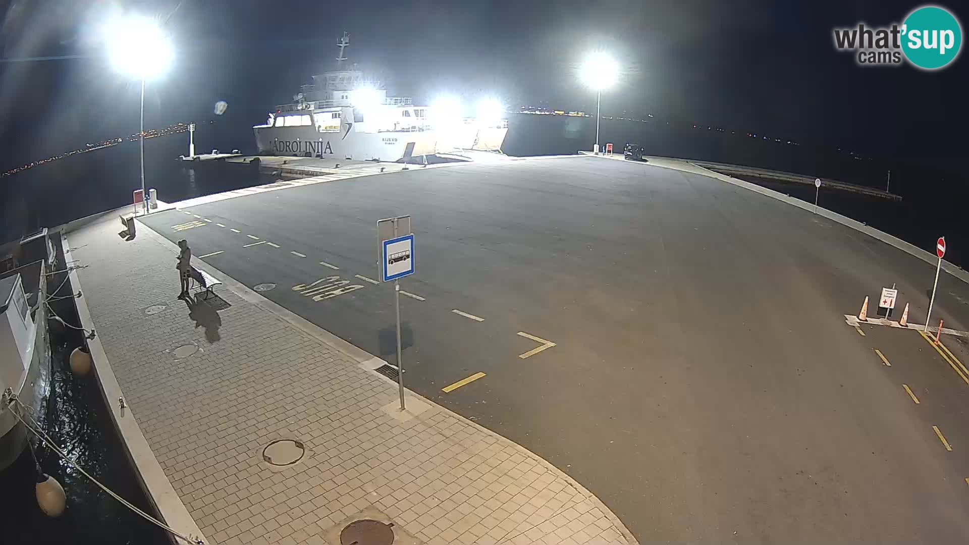 Tkon Live cam – ferry – Dalmatia – Croatia
