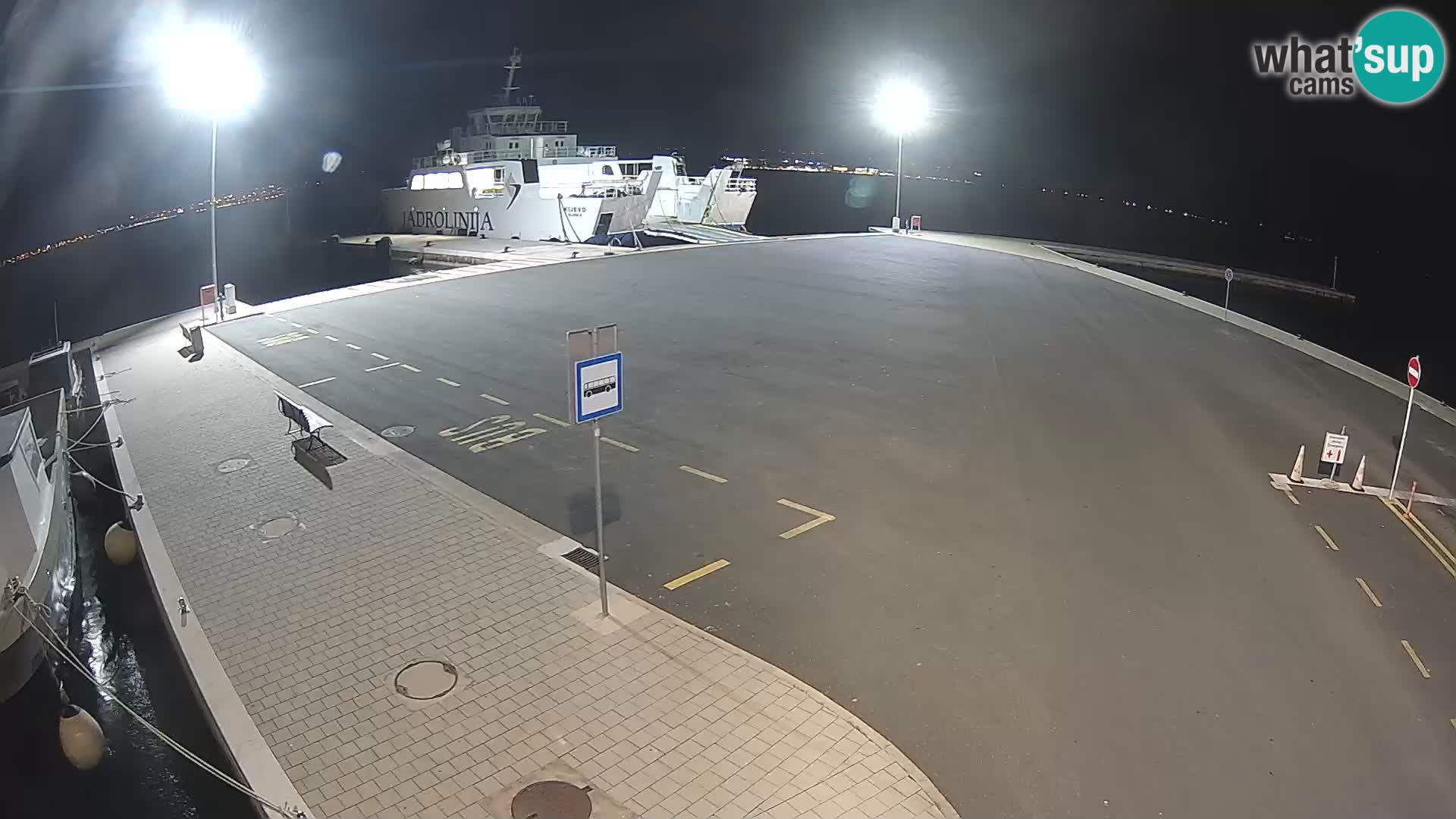 Tkon Live cam – ferry – Dalmatia – Croatia