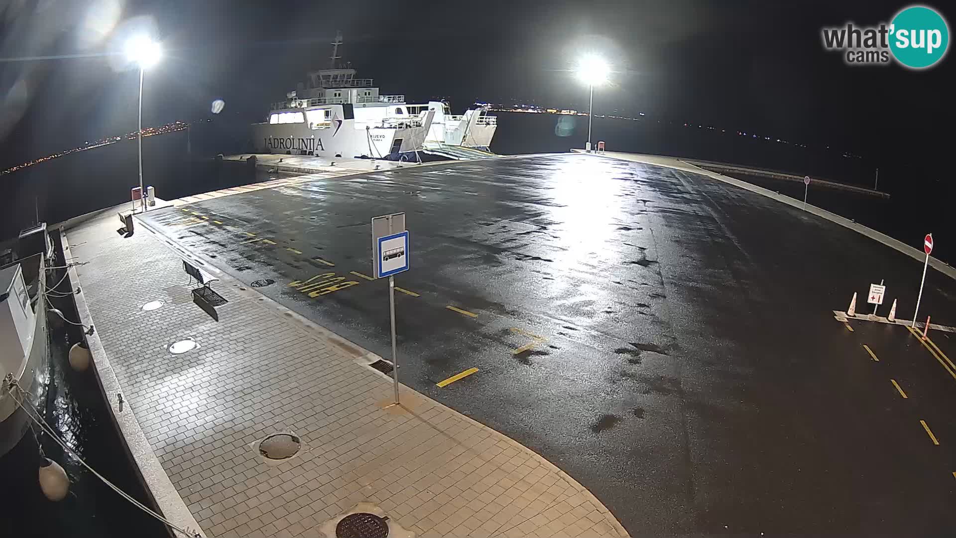 Tkon Live cam – traghetto – Dalmazia – Croazia