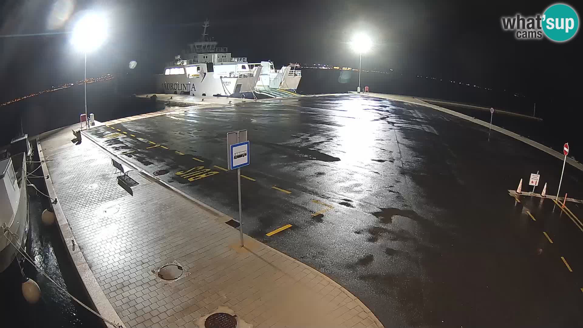 Tkon Live cam – ferry – Dalmatia – Croatia