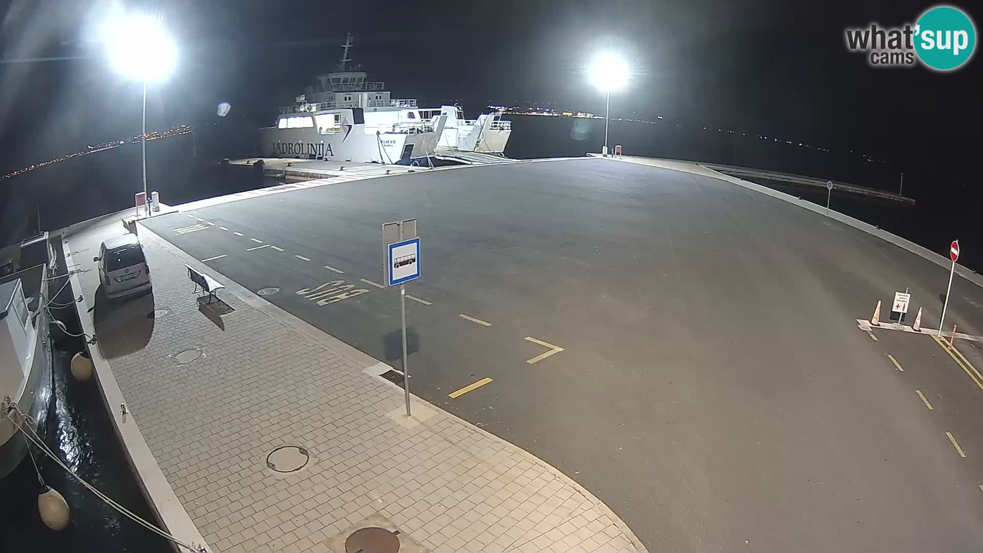 Tkon Live cam – ferry – Dalmatia – Croatia