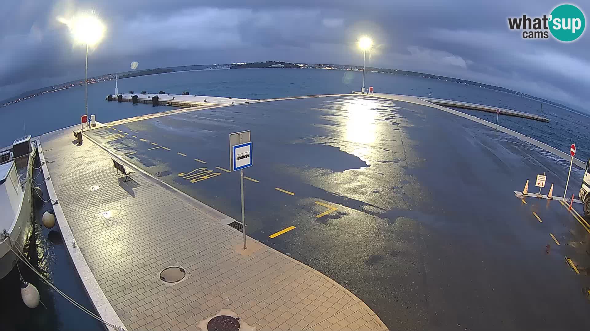 Tkon camera en vivo – Transportar – Dalmacia – Croacia