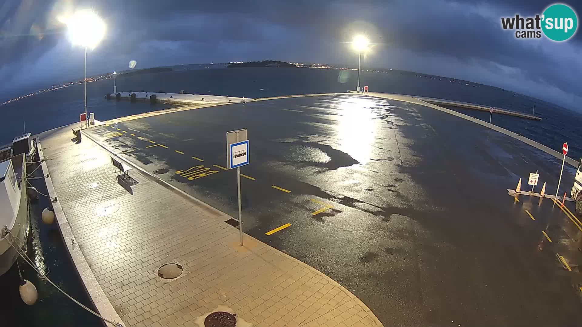 Tkon Live cam – ferry – Dalmatia – Croatia