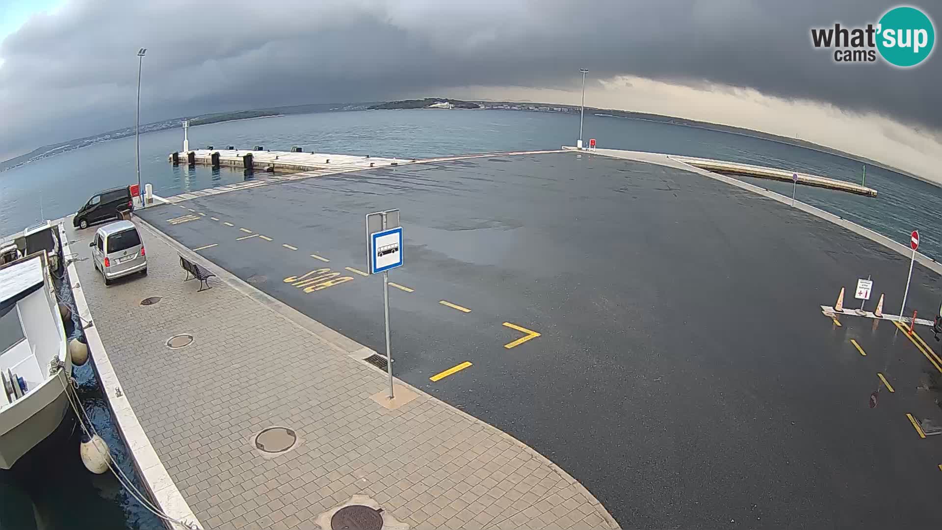 Tkon Live cam – ferry – Dalmatia – Croatia