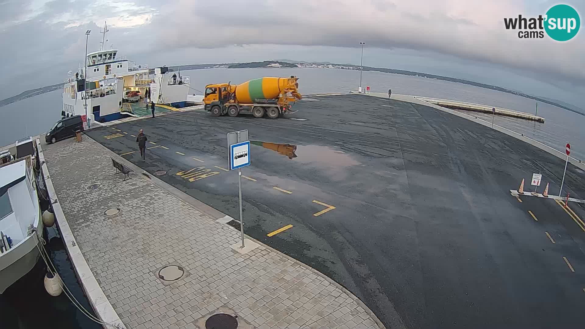 Tkon camera en vivo – Transportar – Dalmacia – Croacia