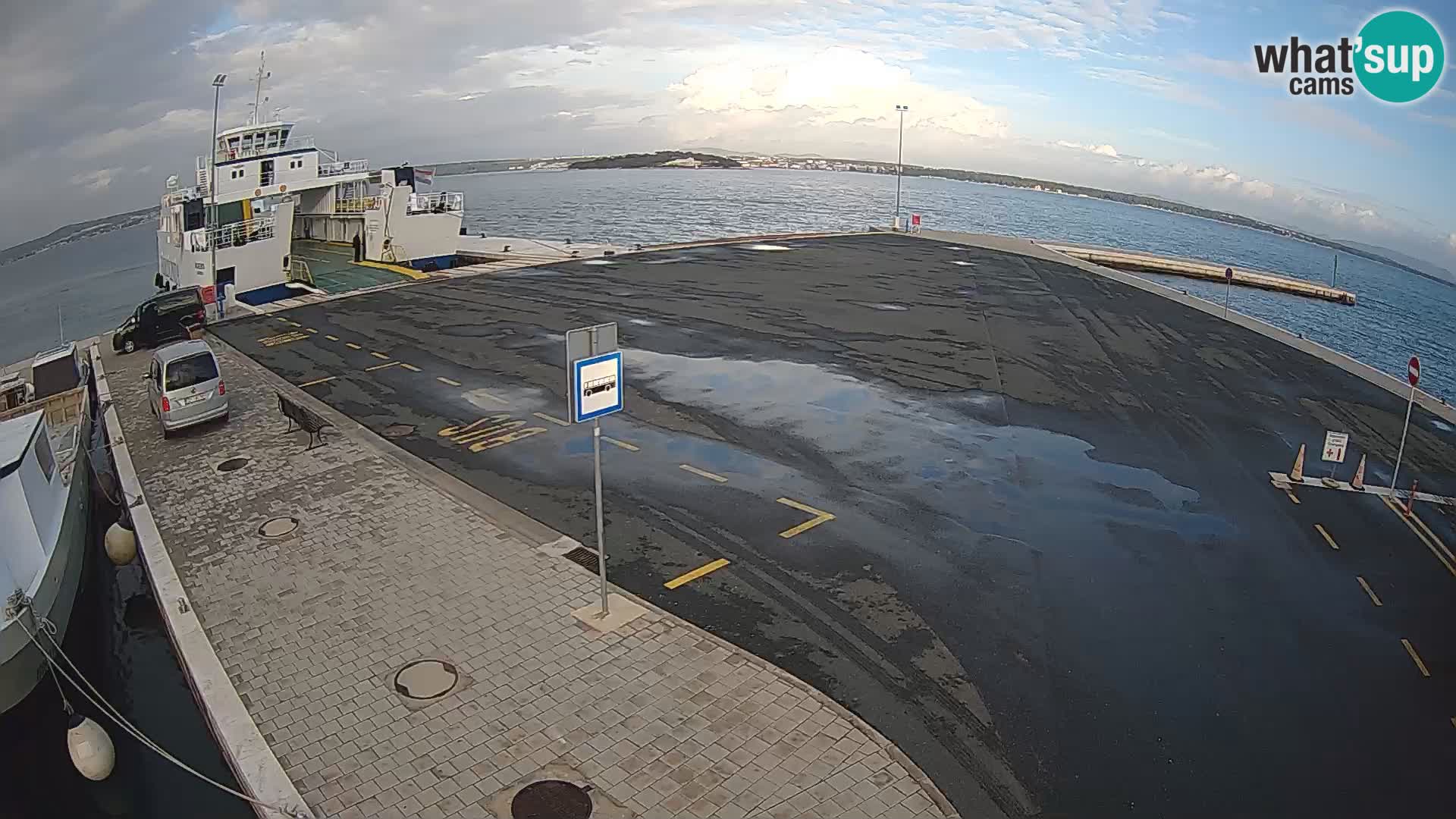 Tkon Live cam – traghetto – Dalmazia – Croazia