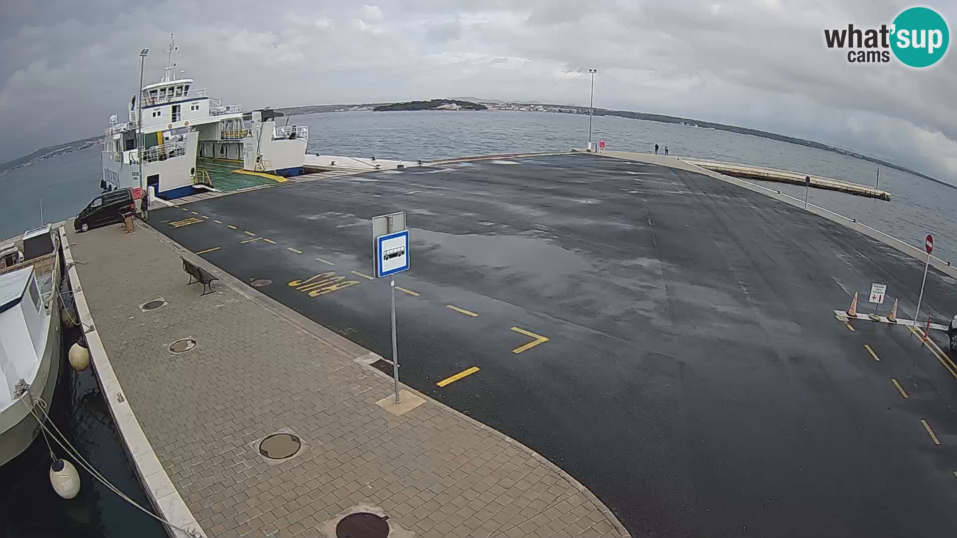 Tkon Live cam – traghetto – Dalmazia – Croazia