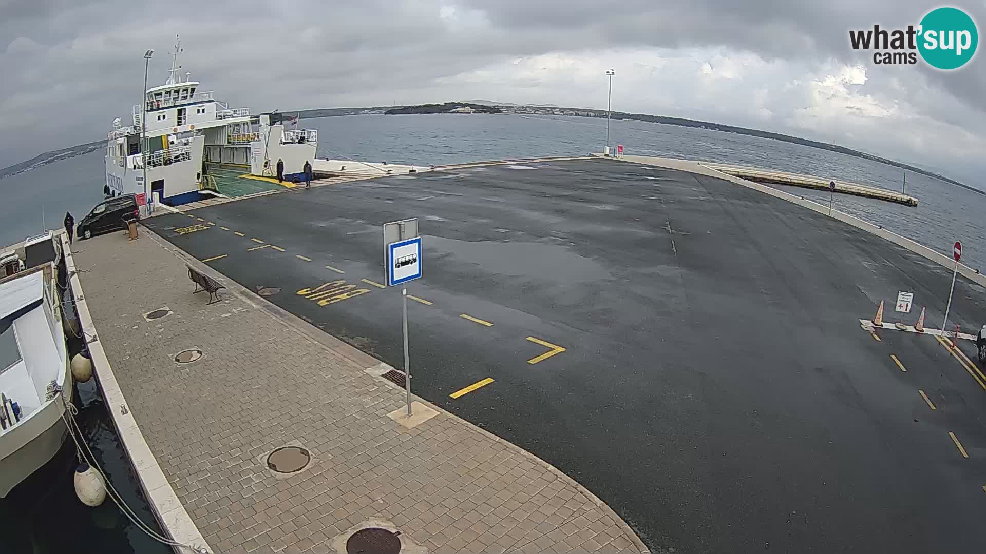 Tkon Live cam – traghetto – Dalmazia – Croazia