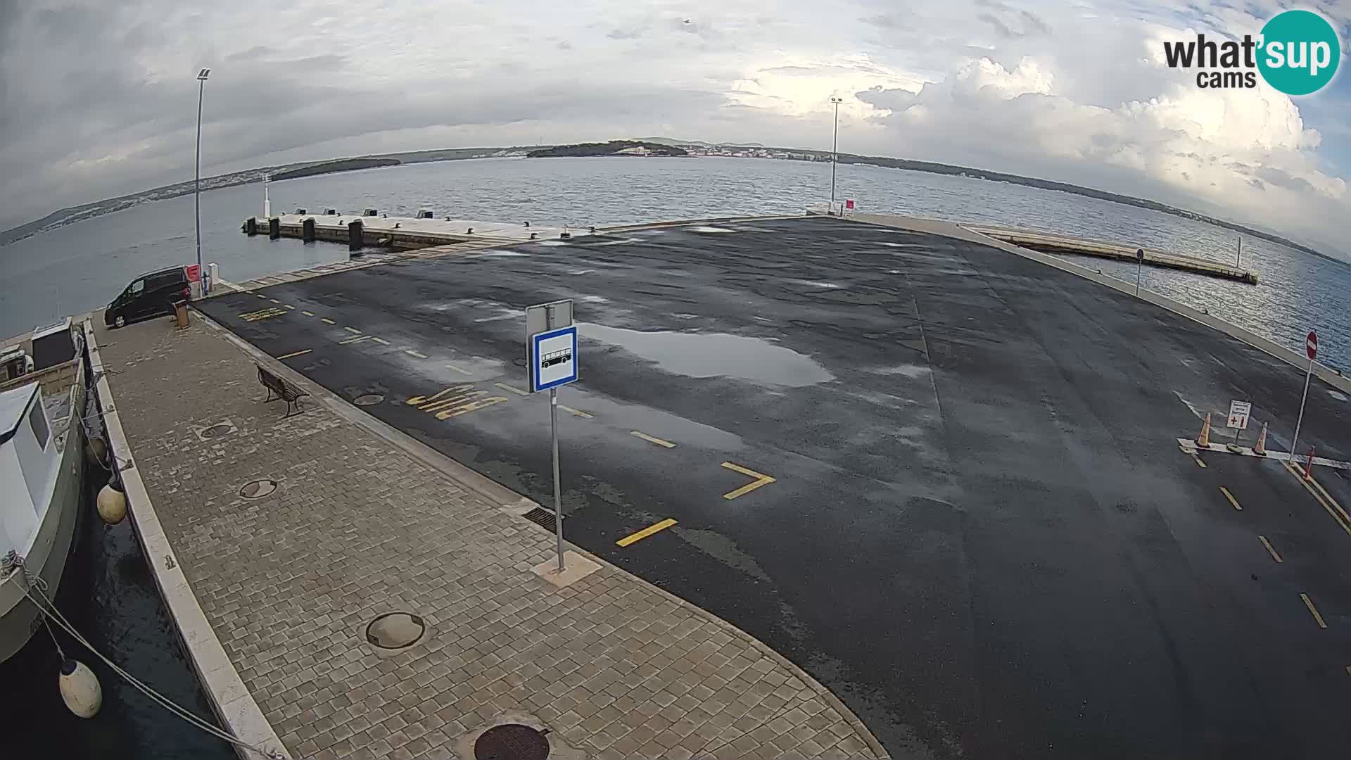 Tkon Live cam – ferry – Dalmatia – Croatia