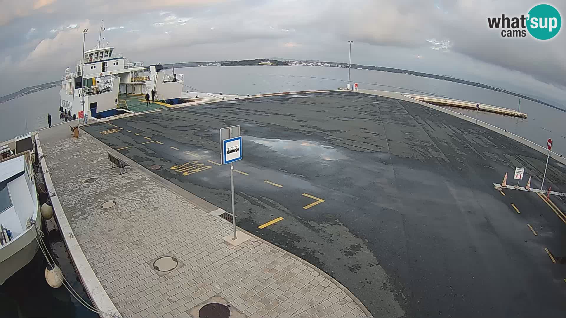 Tkon Live cam – traghetto – Dalmazia – Croazia