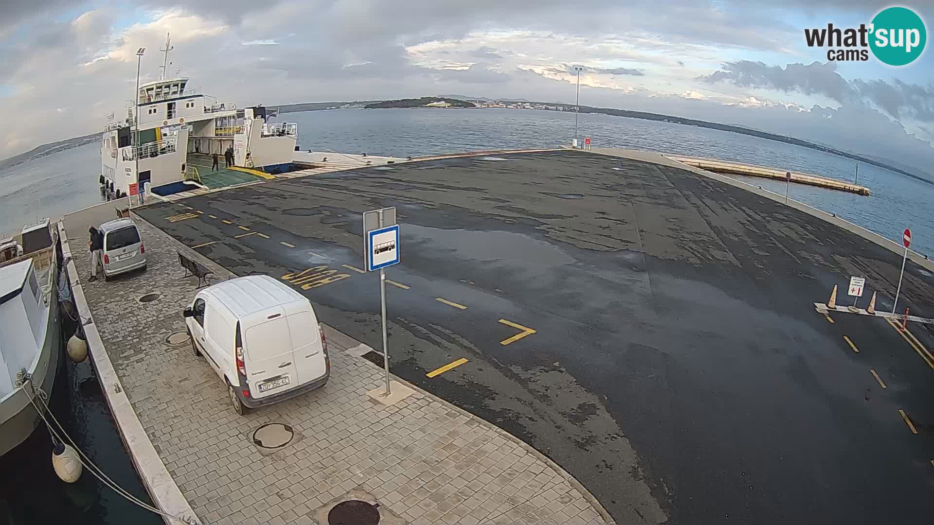 Tkon Live cam – ferry – Dalmatia – Croatia