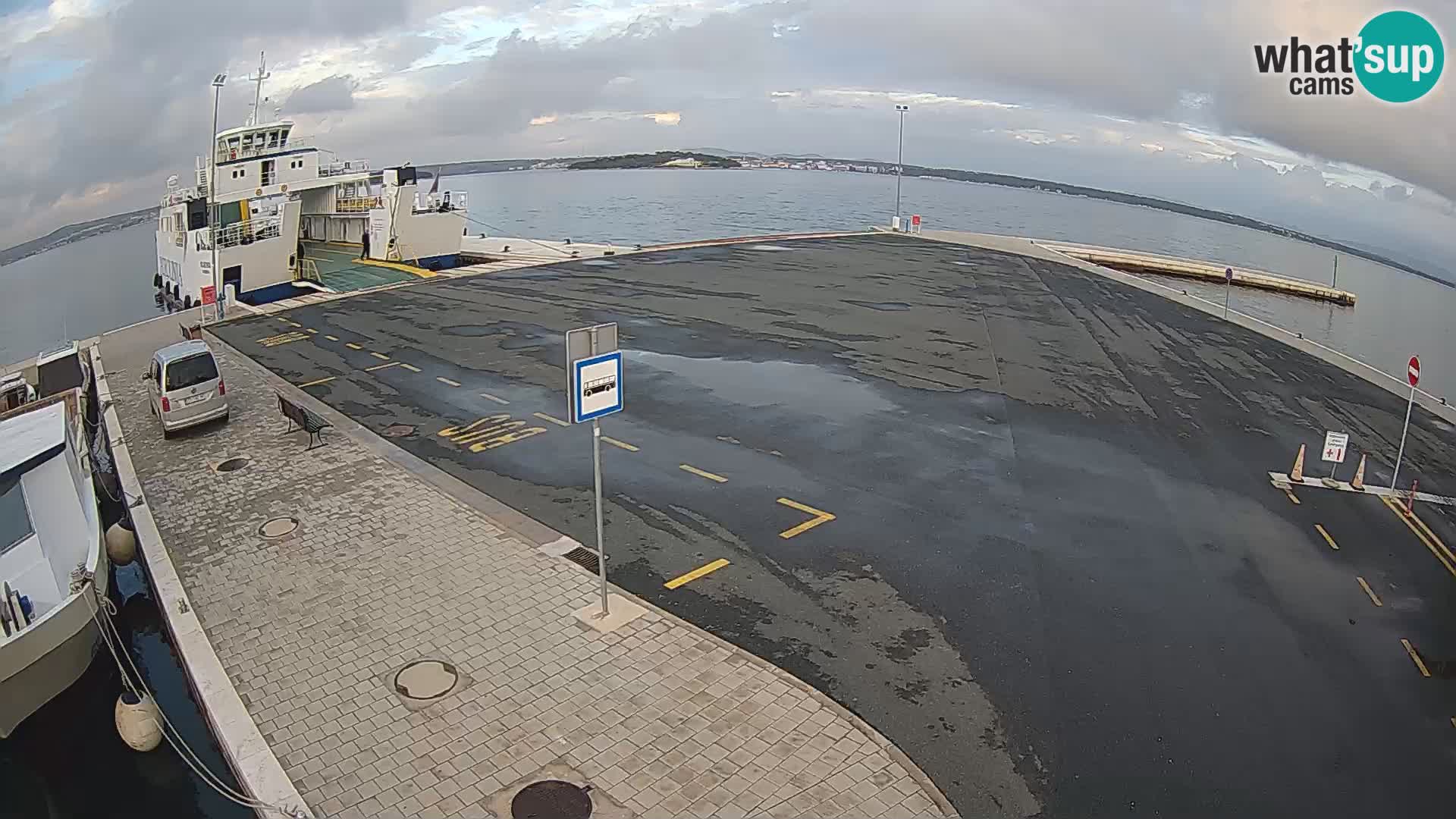 Tkon Live cam – traghetto – Dalmazia – Croazia