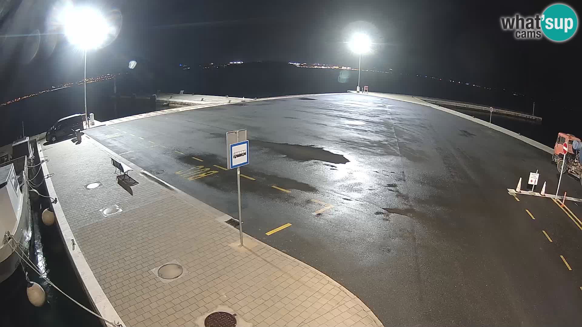 Tkon v živo – trajekt – Dalmacija – Hrvaška