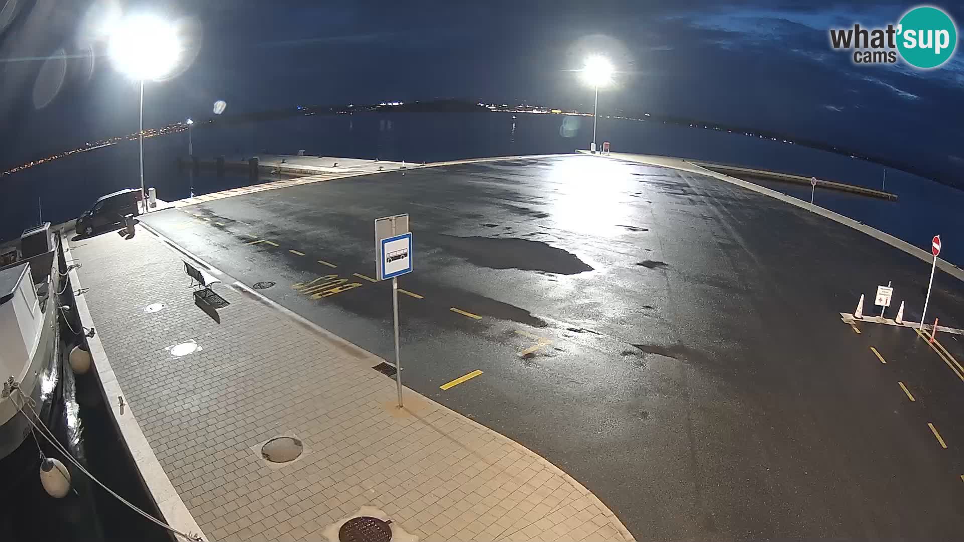 Tkon camera en vivo – Transportar – Dalmacia – Croacia