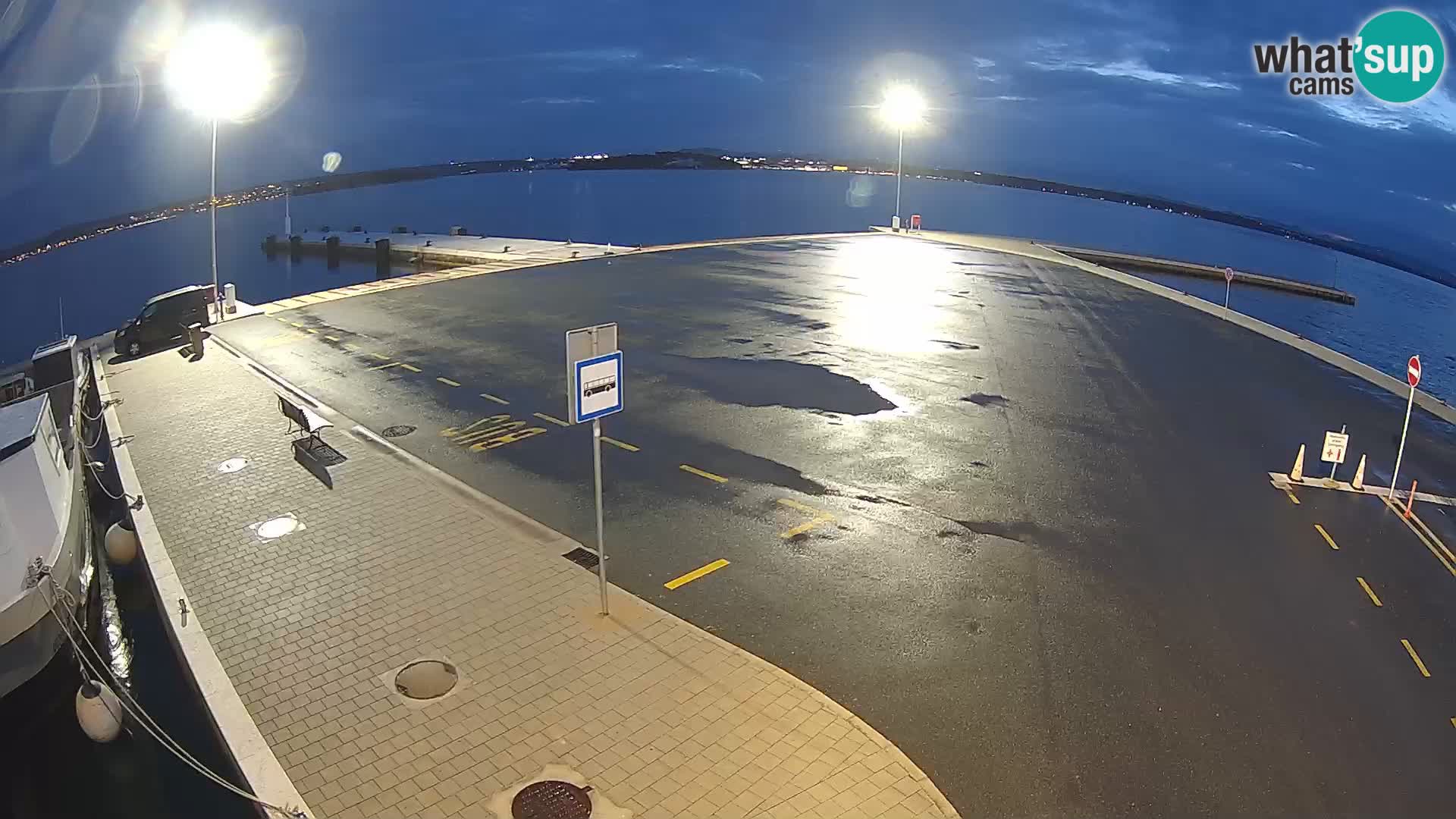 Tkon Live cam – traghetto – Dalmazia – Croazia