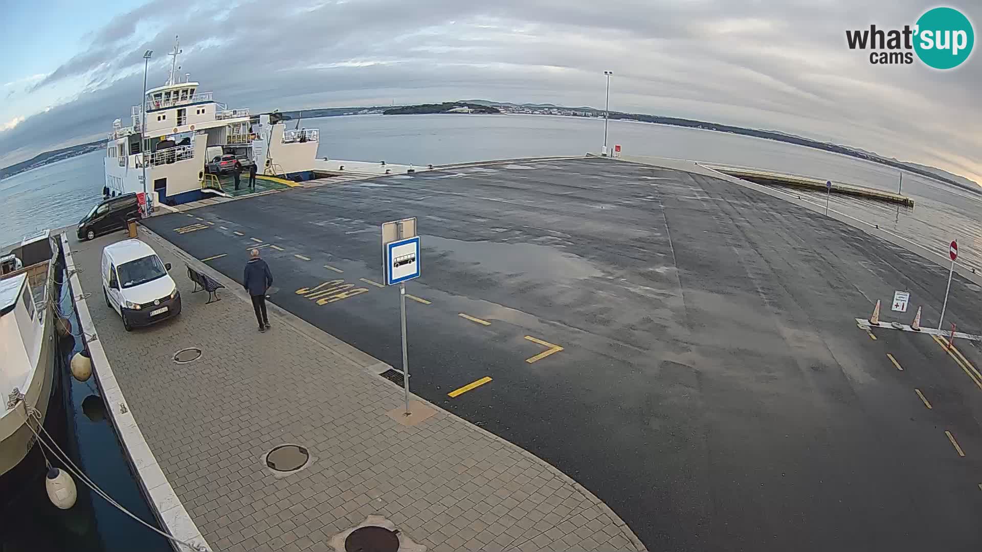 Tkon Live cam – Fähre – Dalmatien – Kroatien