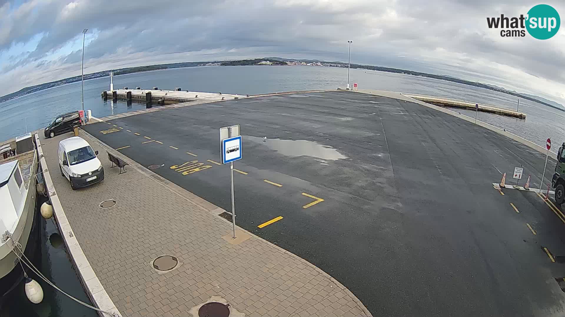 Tkon Live cam – ferry – Dalmatia – Croatia