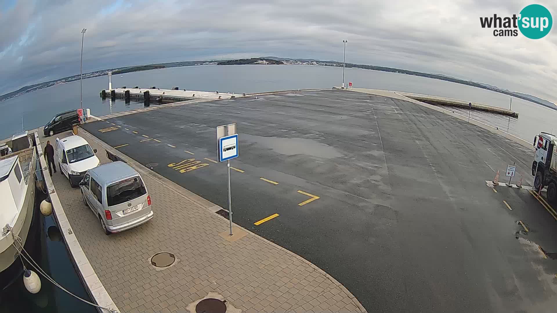 Tkon Live cam – ferry – Dalmatia – Croatia