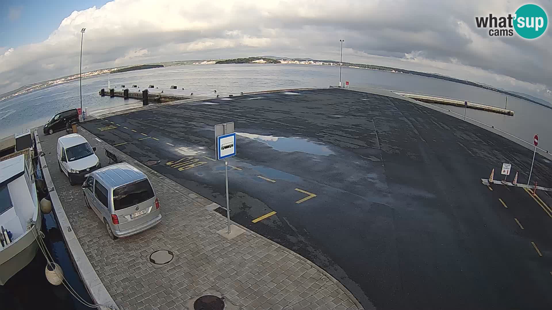 Tkon v živo – trajekt – Dalmacija – Hrvaška