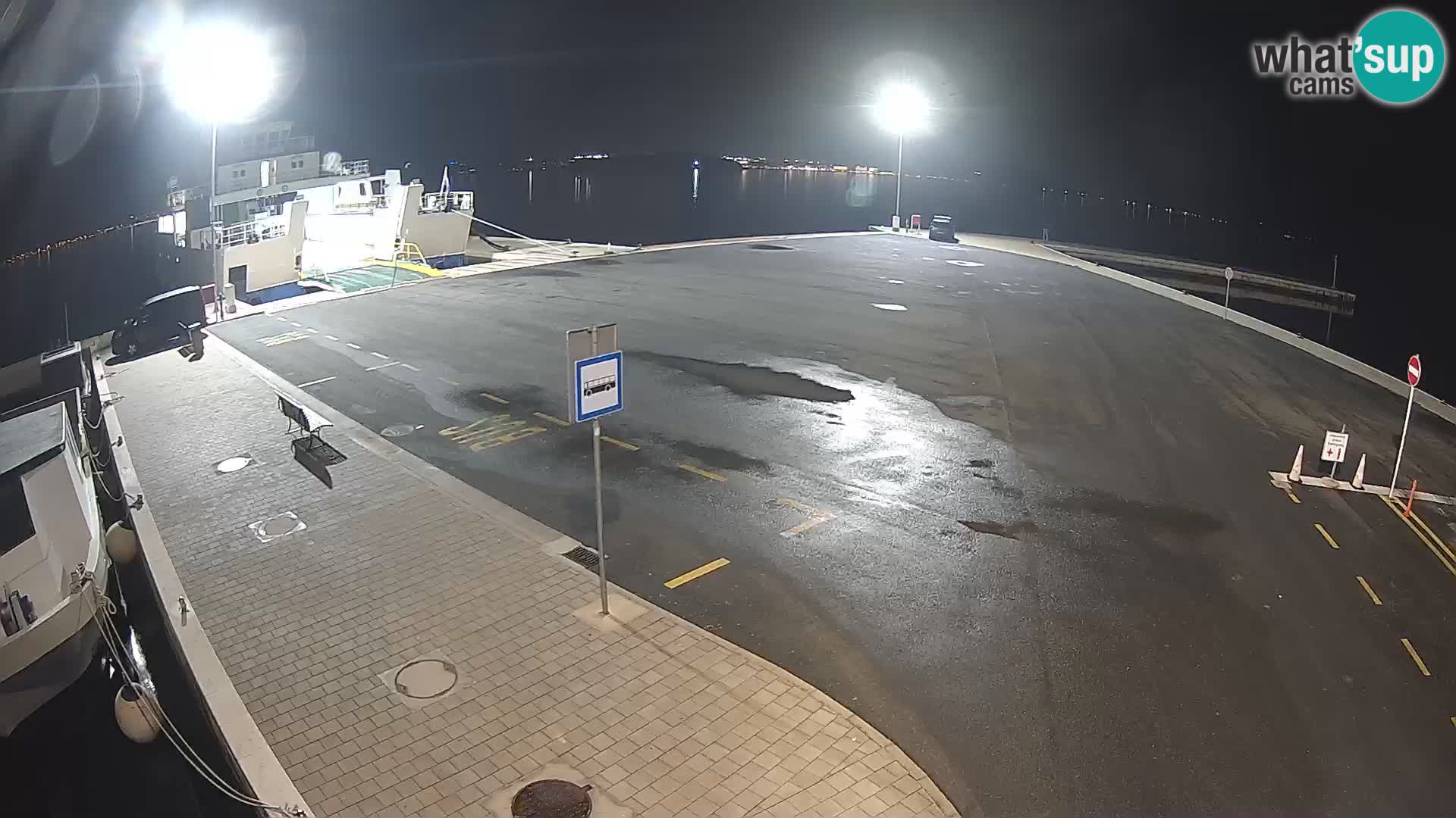 Tkon Live cam – ferry – Dalmatia – Croatia