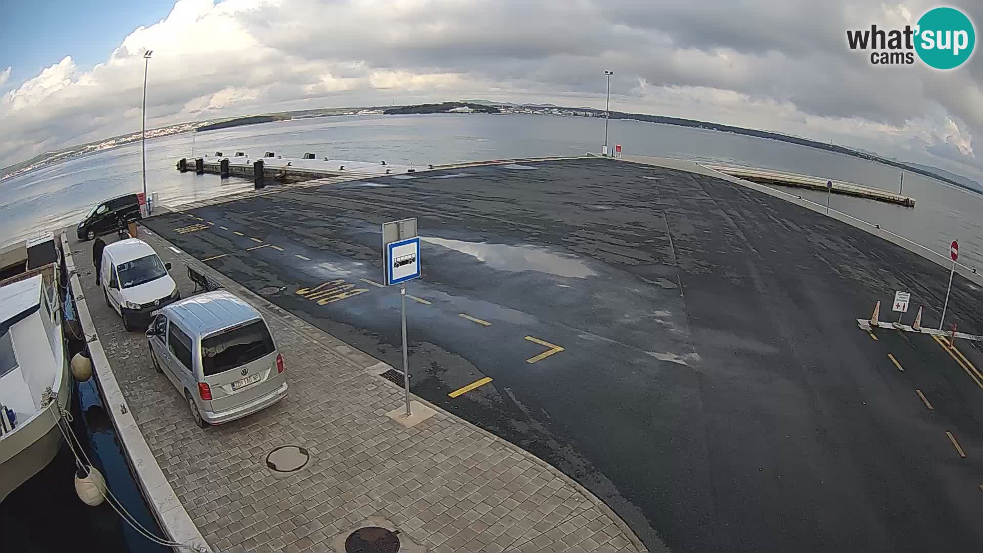 Tkon Live cam – traghetto – Dalmazia – Croazia