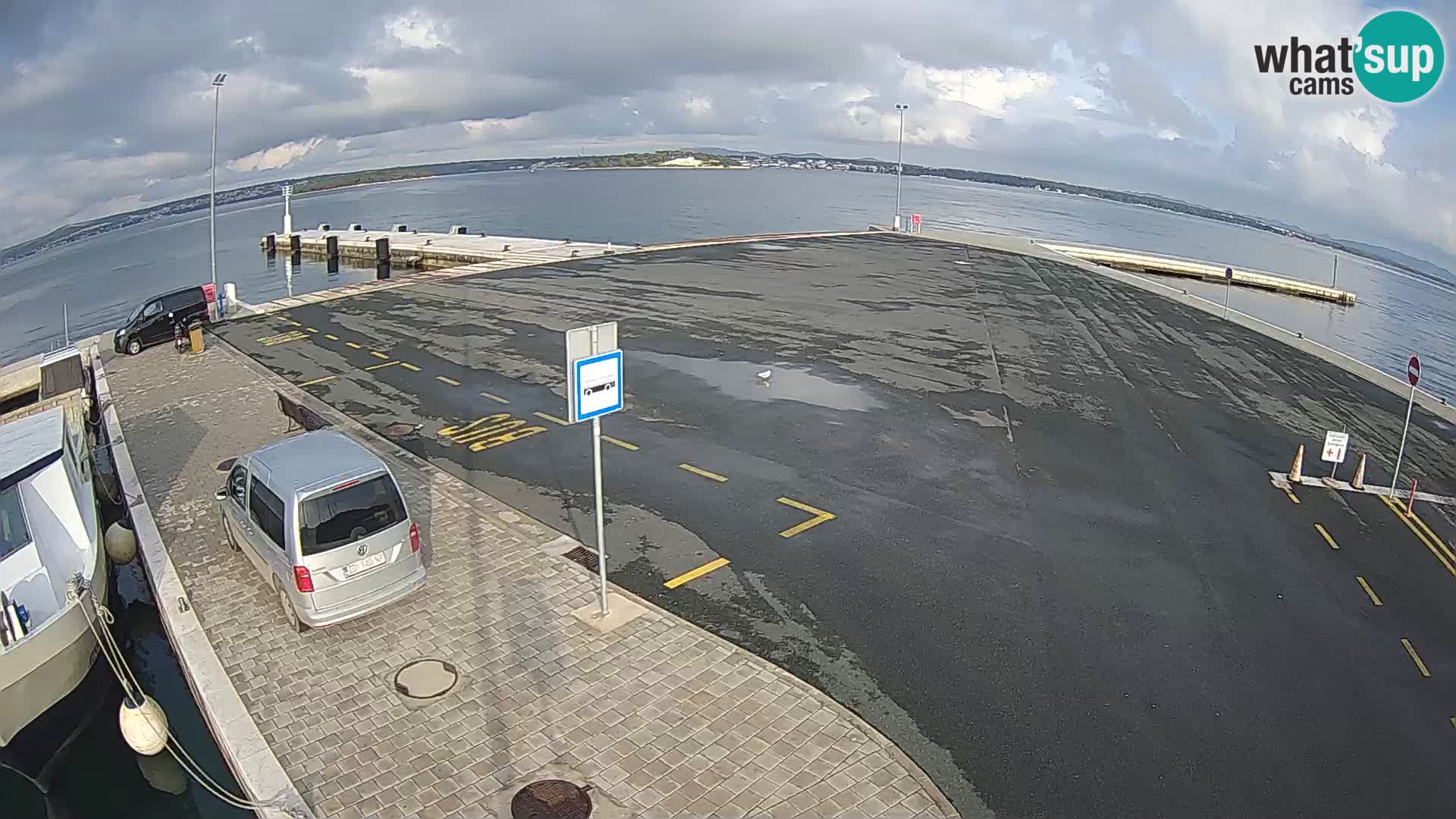 Tkon Live cam – traghetto – Dalmazia – Croazia