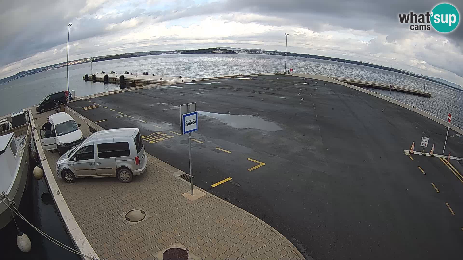 Tkon Live cam – traghetto – Dalmazia – Croazia