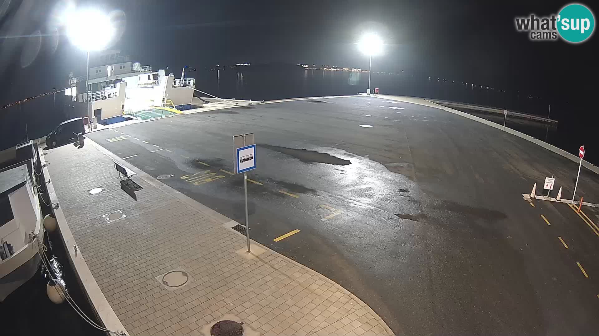 Tkon Live cam – ferry – Dalmatia – Croatia