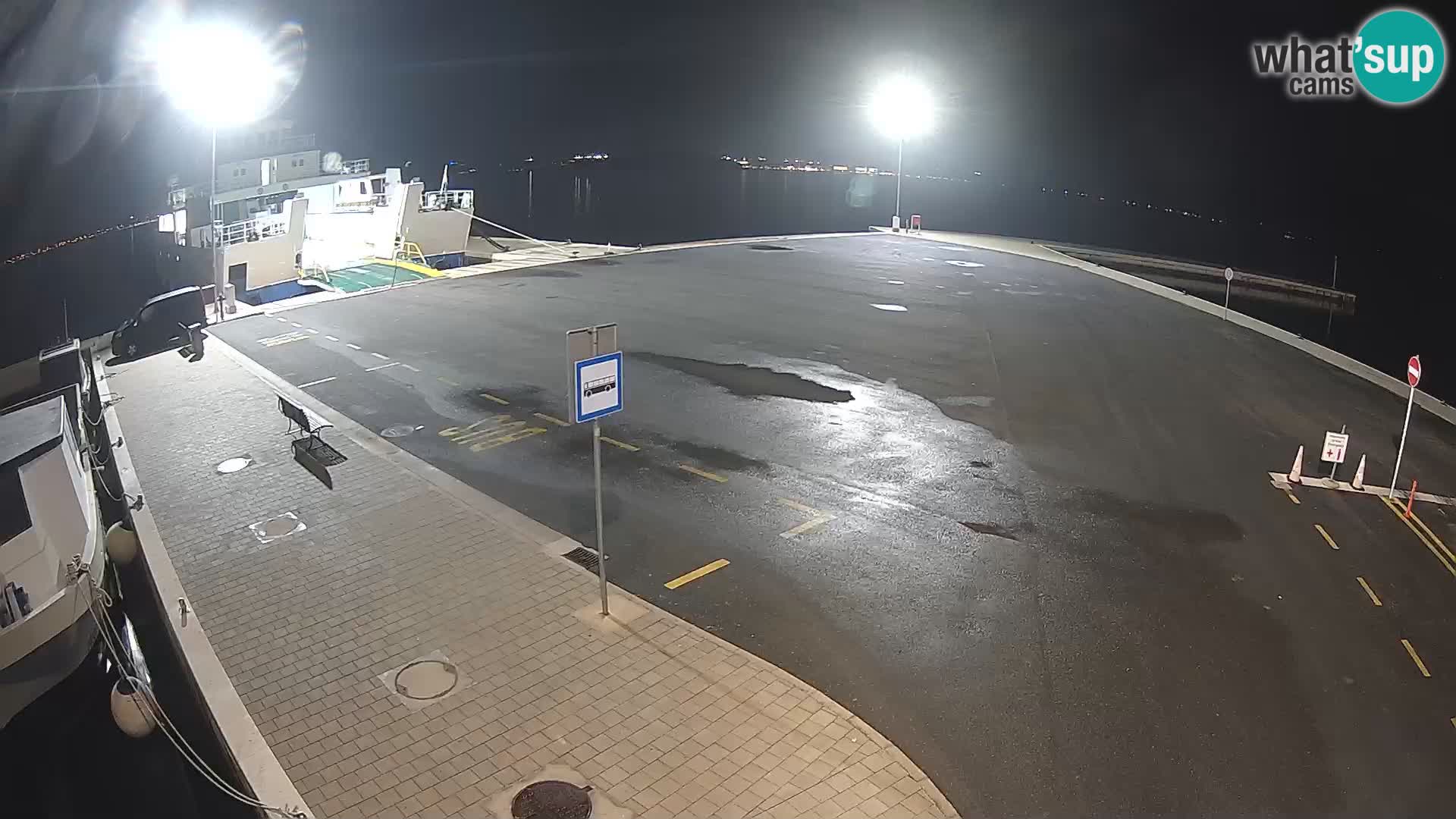 Tkon Live cam – ferry – Dalmatia – Croatia