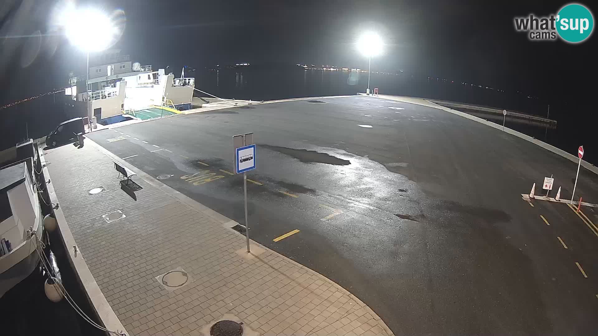 Tkon Live cam – ferry – Dalmatia – Croatia