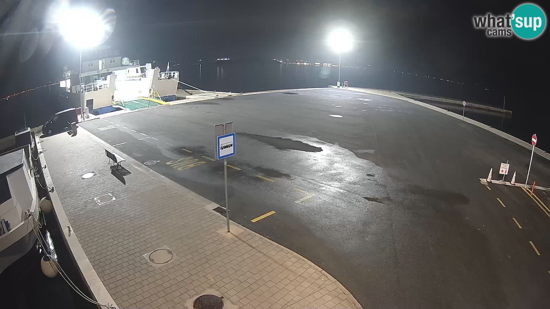 Tkon Live cam – ferry – Dalmatia – Croatia
