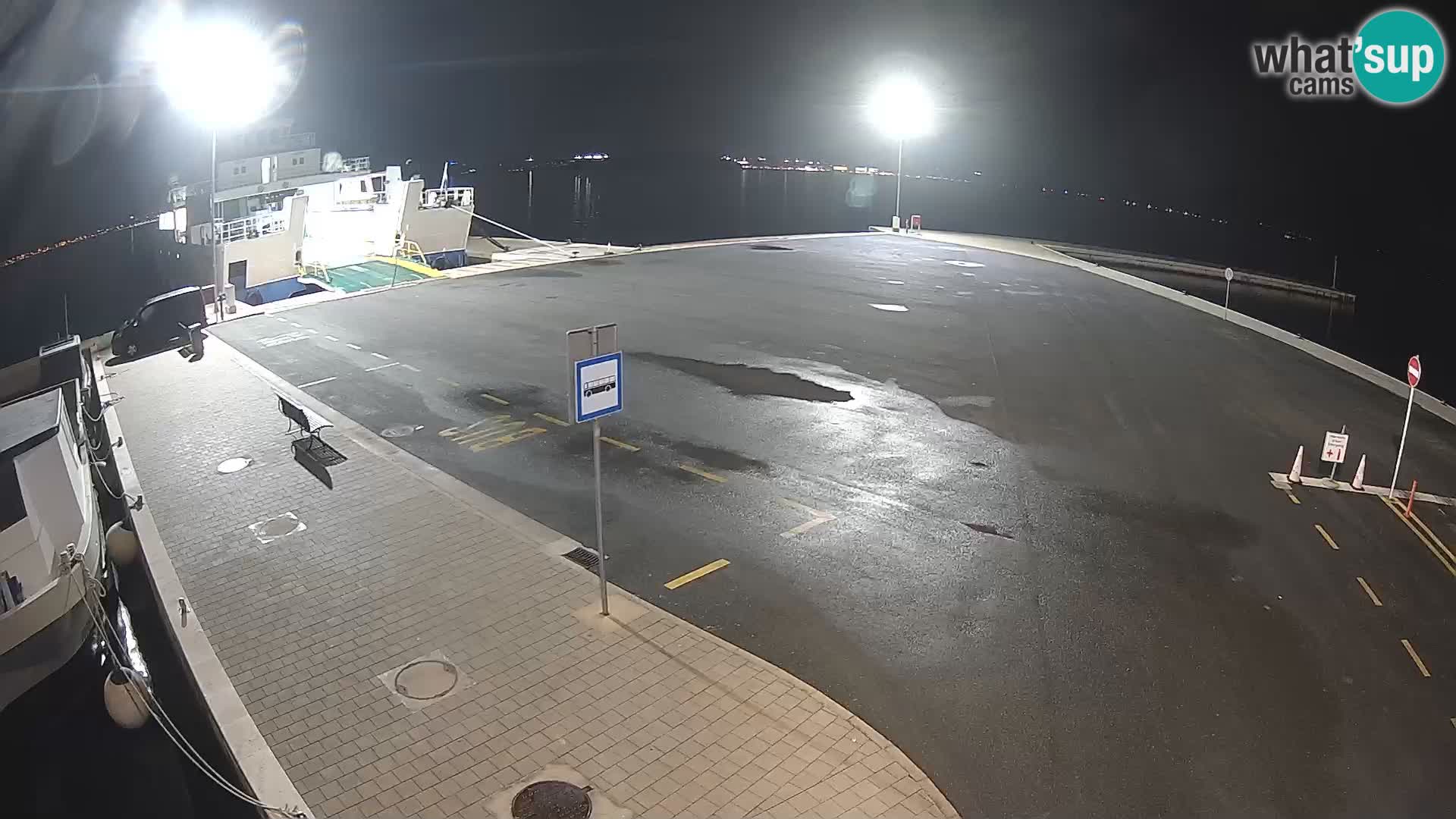 Tkon Live cam – ferry – Dalmatia – Croatia
