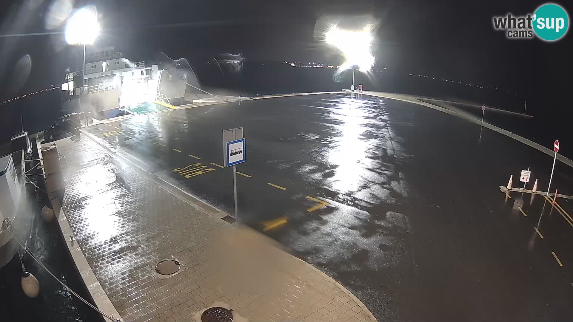 Tkon v živo – trajekt – Dalmacija – Hrvaška