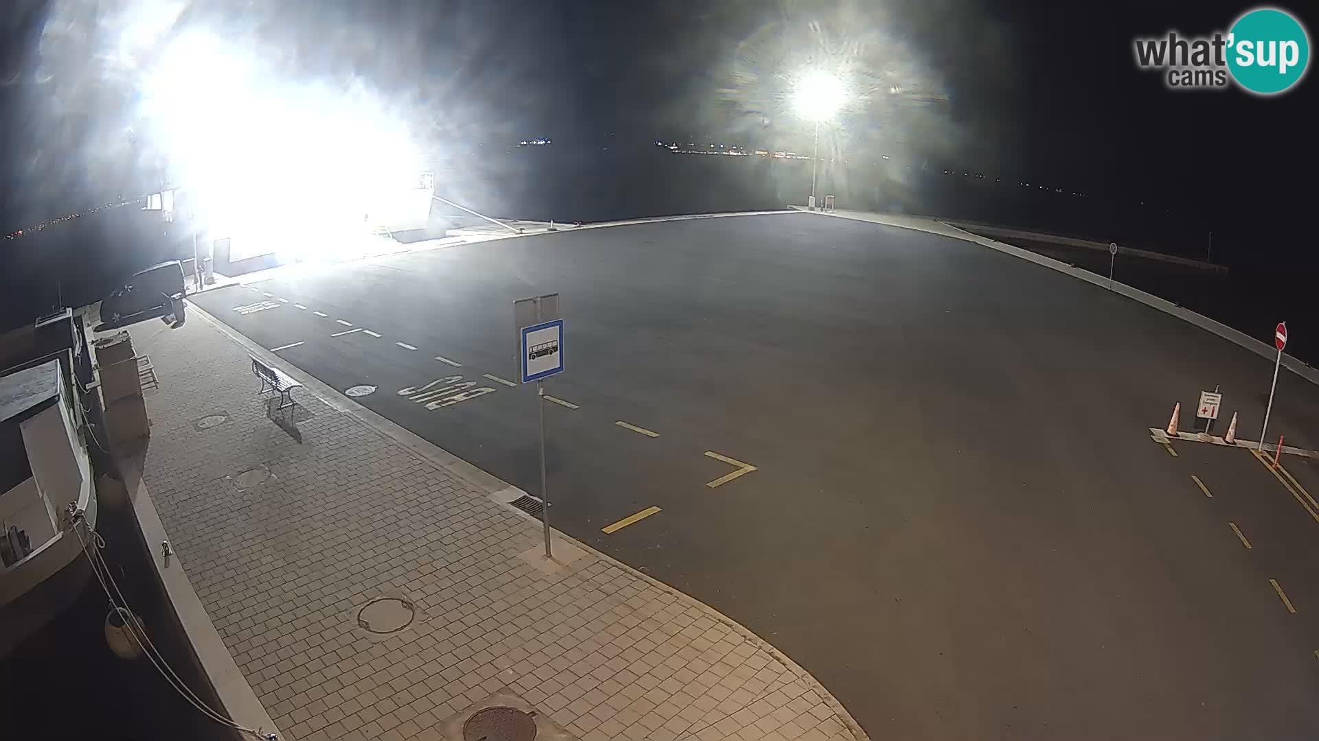 Tkon Live cam – ferry – Dalmatie – Croatie