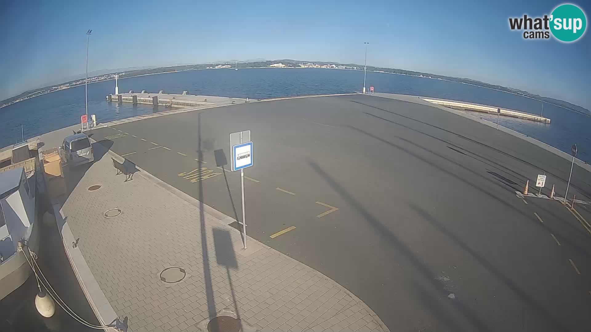 Tkon Live cam – ferry – Dalmatia – Croatia