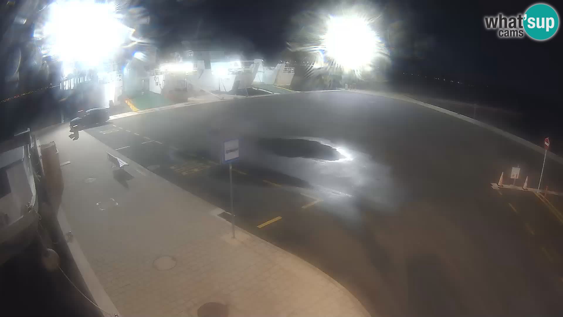 Tkon Live cam – ferry – Dalmatie – Croatie