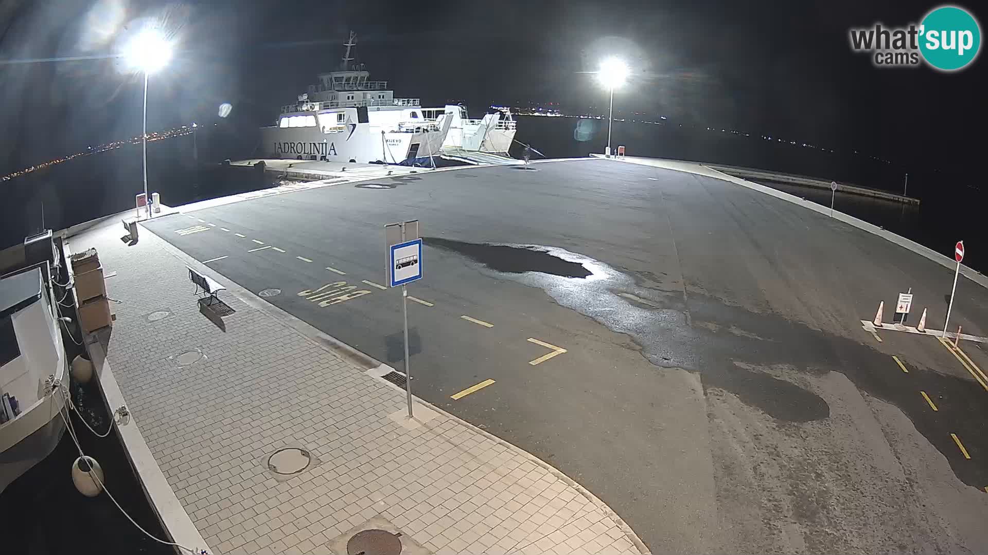 Tkon Live cam – ferry – Dalmatia – Croatia