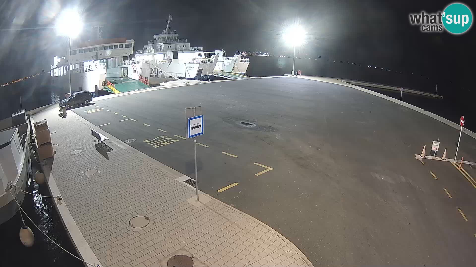 Tkon Live cam – ferry – Dalmatia – Croatia