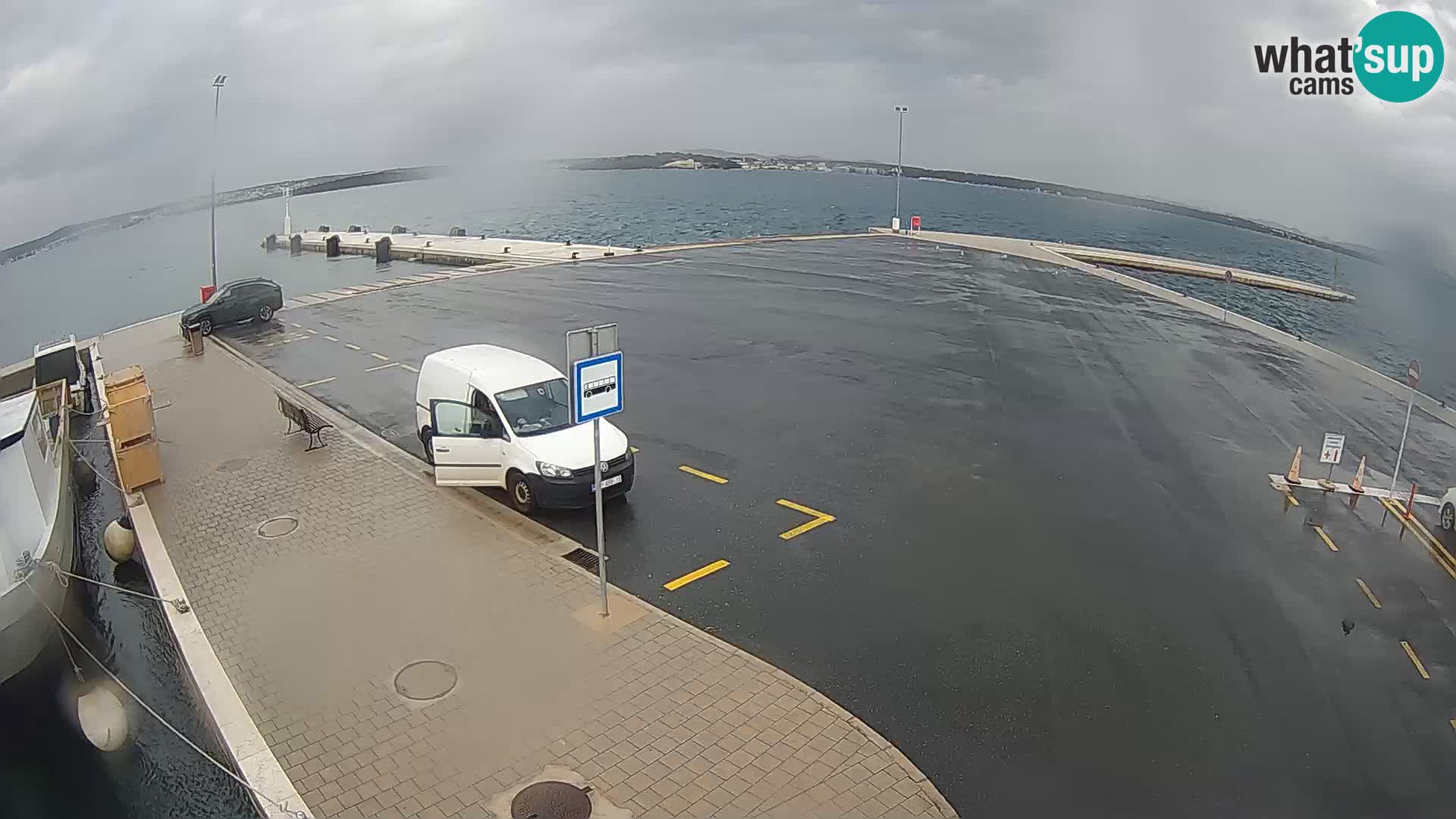 Tkon Live cam – ferry – Dalmatia – Croatia