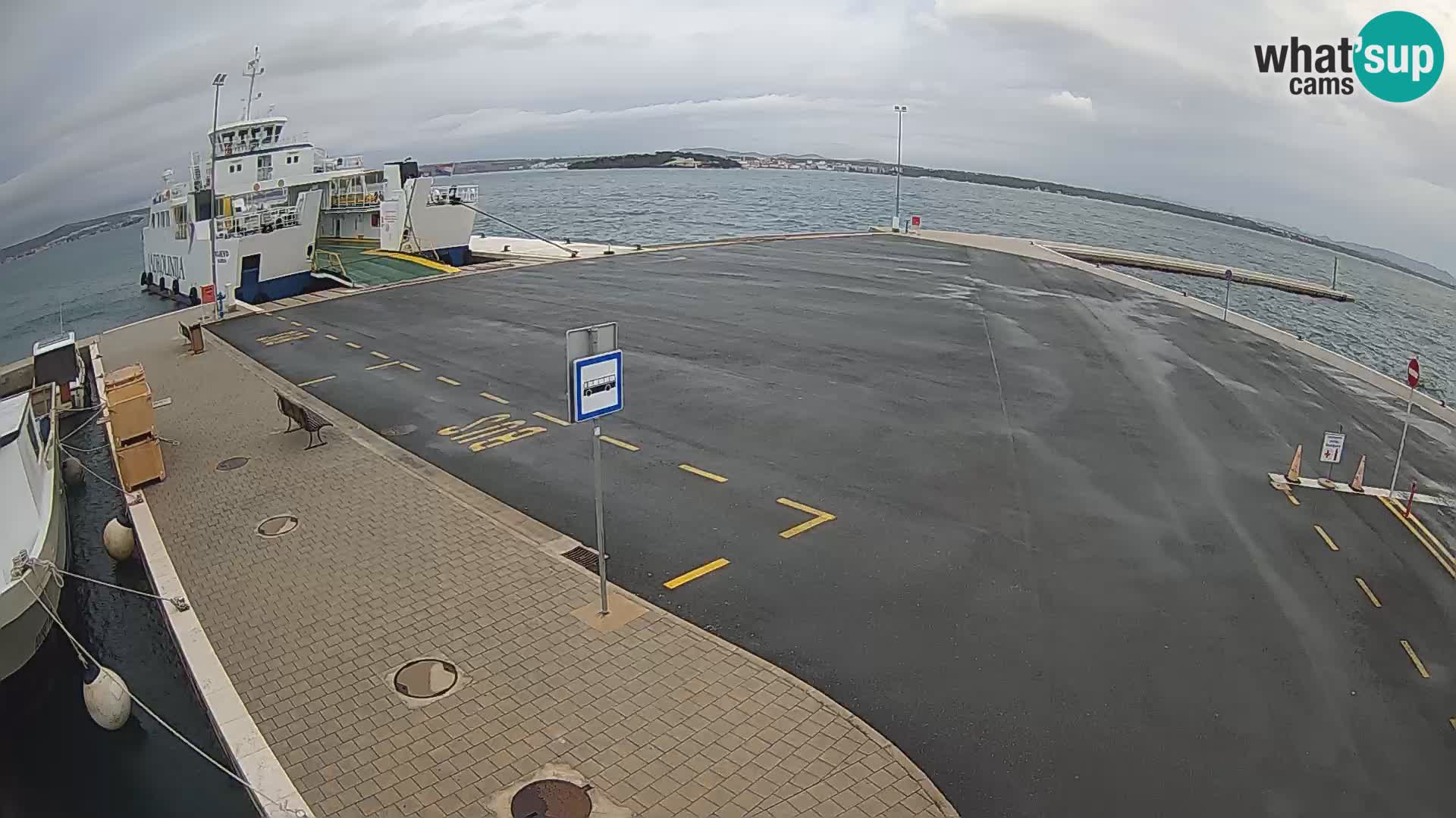 Tkon Live cam – traghetto – Dalmazia – Croazia