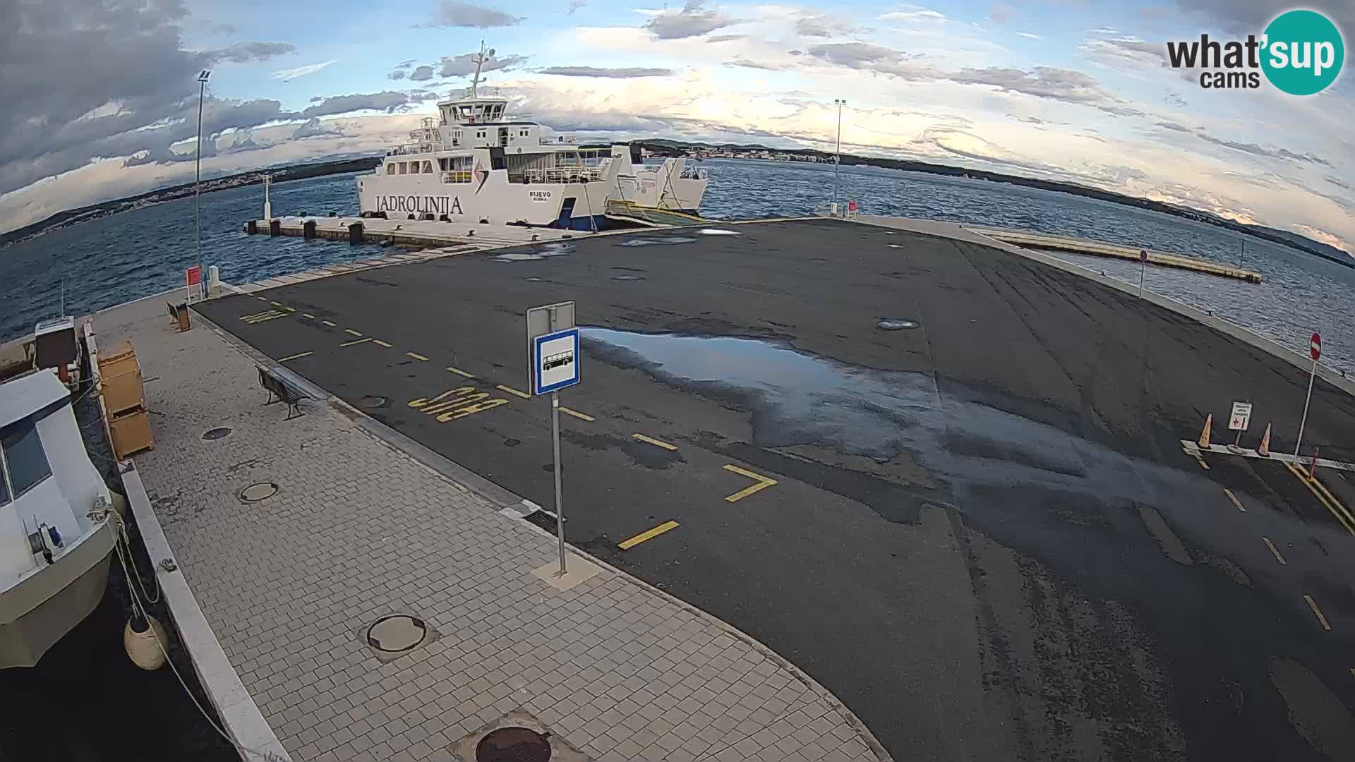 Tkon camera en vivo – Transportar – Dalmacia – Croacia