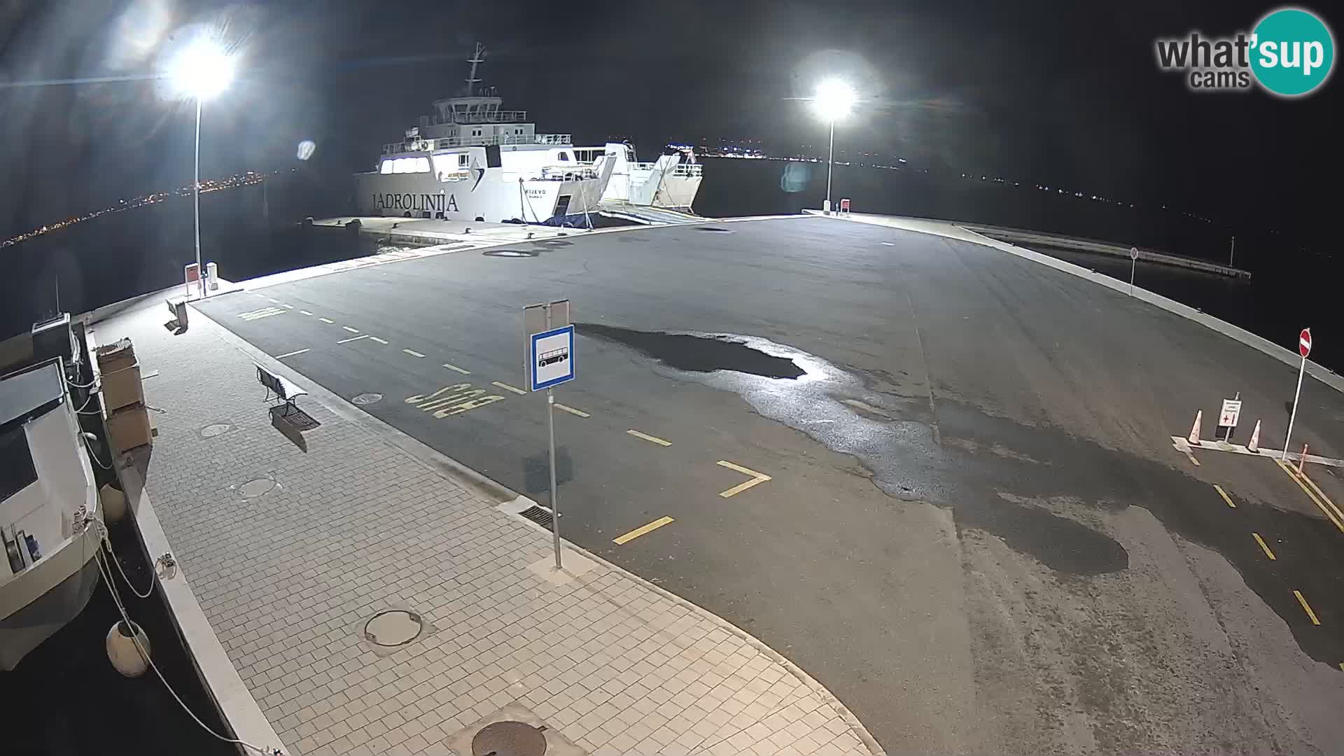 Tkon Live cam – Fähre – Dalmatien – Kroatien