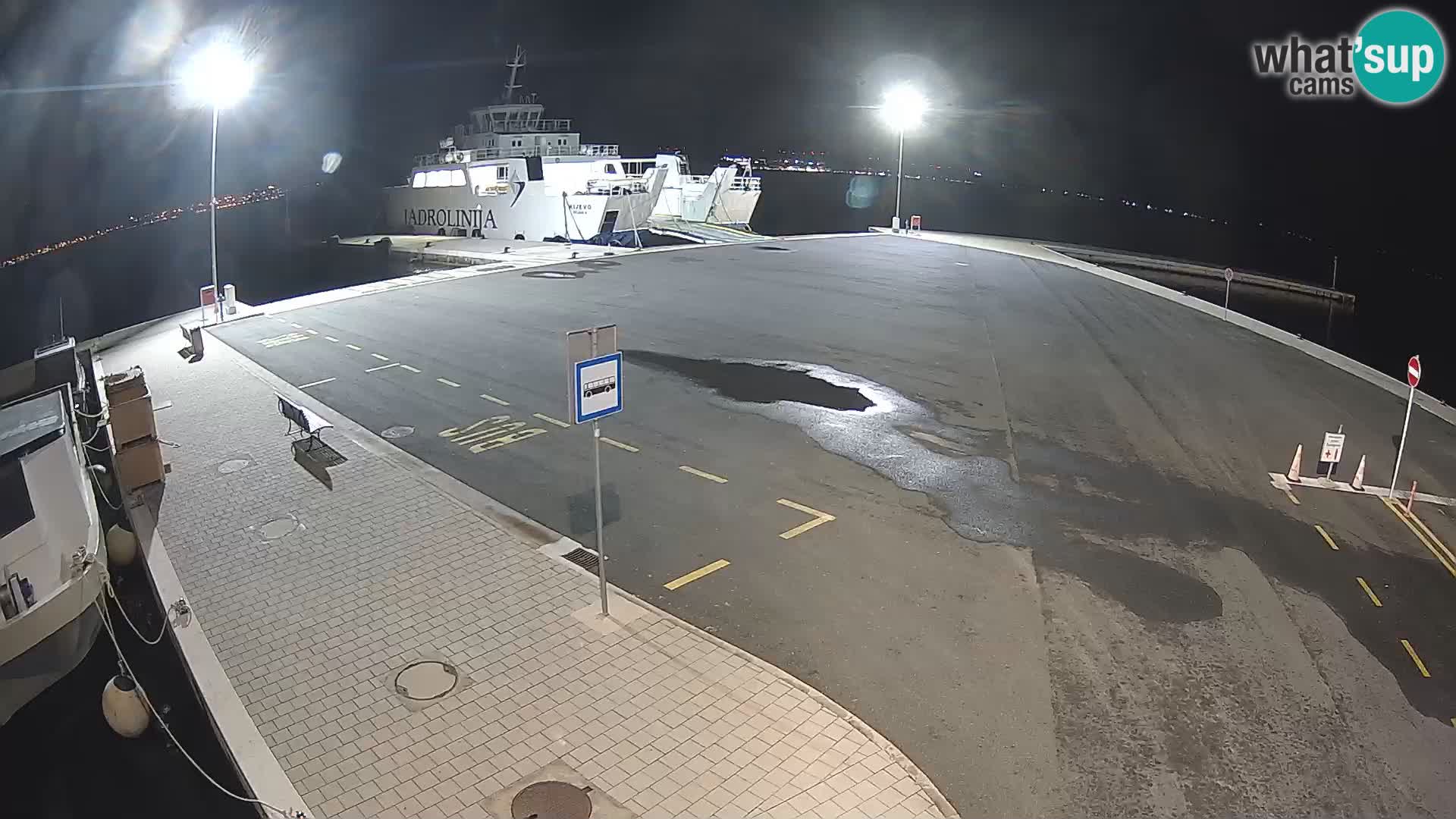 Tkon Live cam – Fähre – Dalmatien – Kroatien